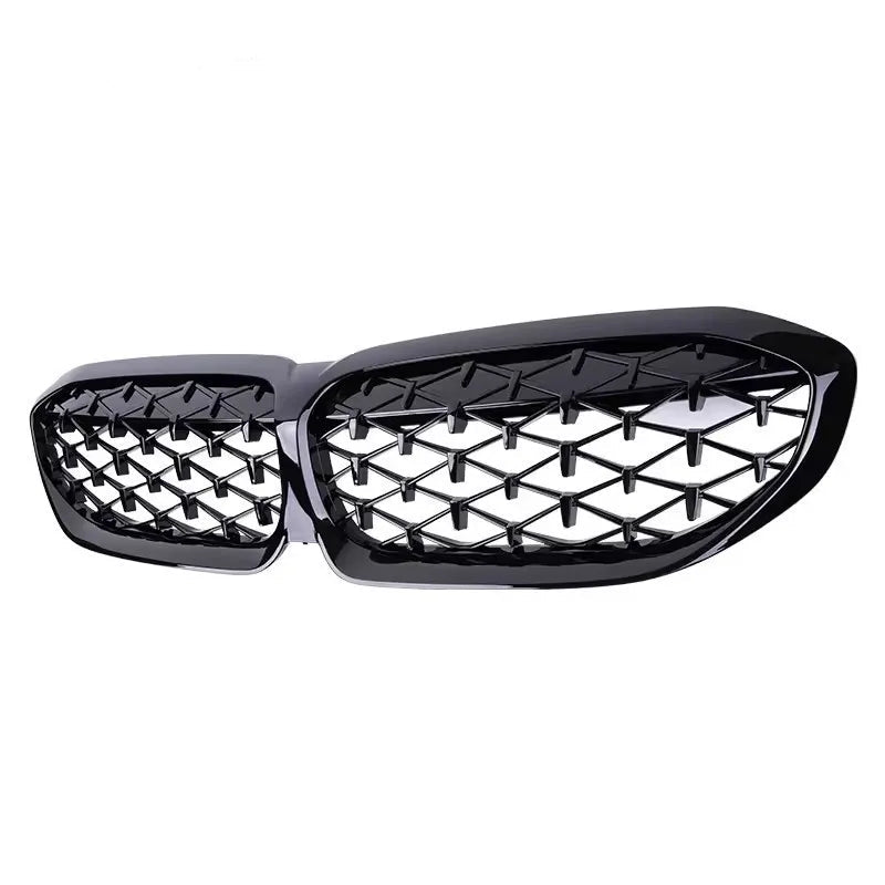Diamond-Style Front Kidney Grille – BMW 3 Series G20 G21 2019–2023 | 9 Finishes | Single & Double Bar
