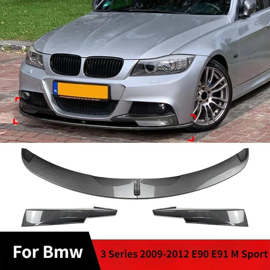 BMW Front Lip Splitter for E90 E91 LCI M Sport 2009-2012
