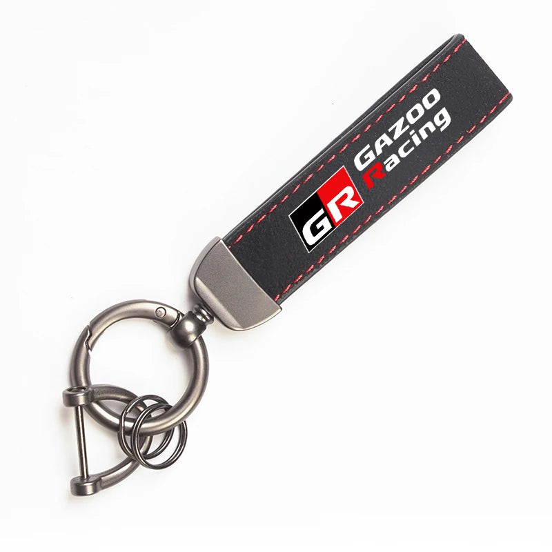 Toyota Tire Valve Caps and Key Chain for GR Corolla, Yaris, Aygo, Prius