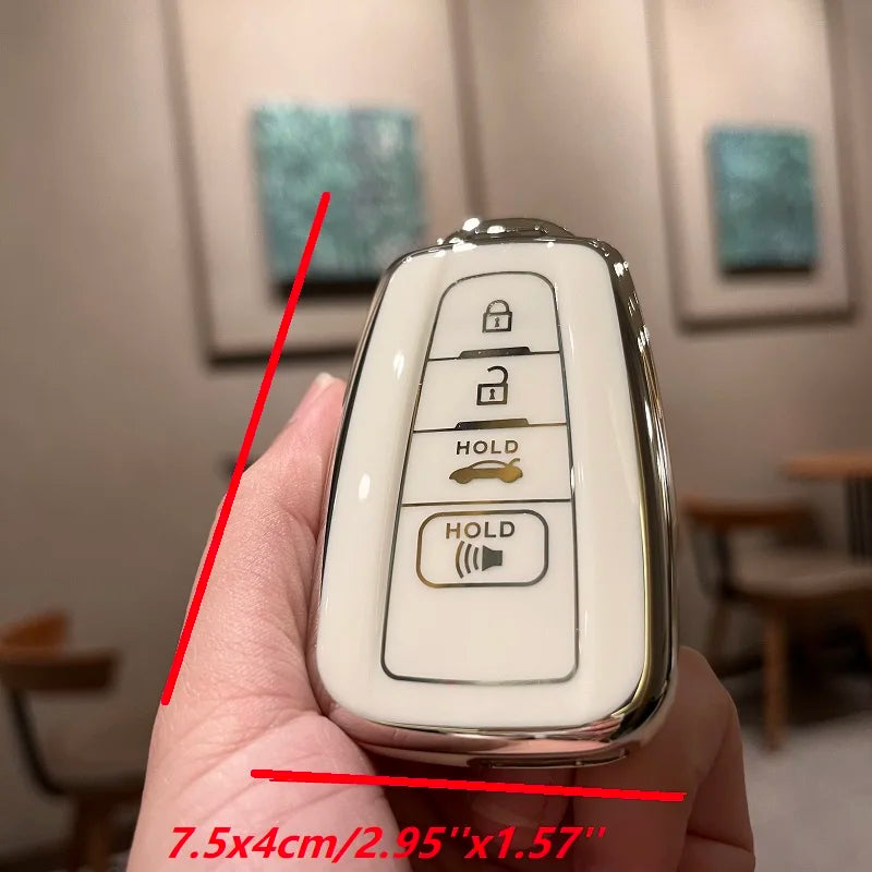 Toyota Key Fob Cover – Tpu Case Protects From Scratches