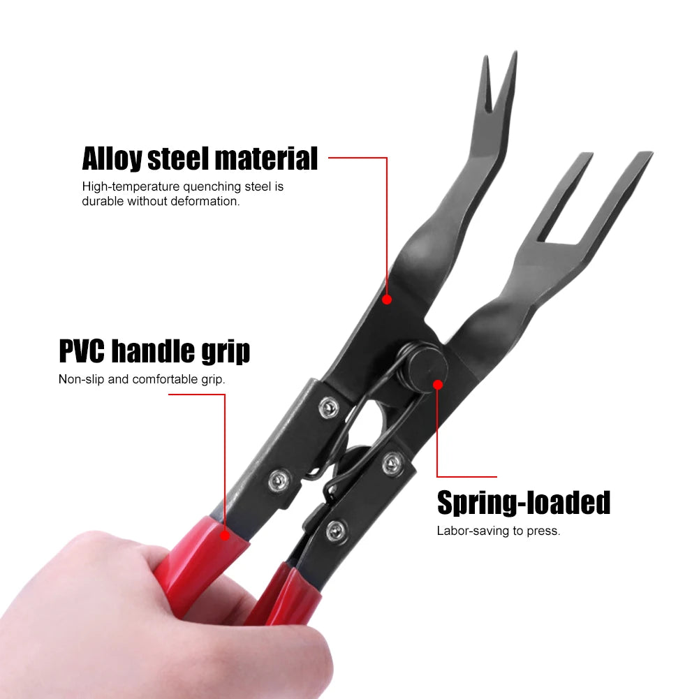 Universal Trim Clip Pliers For Headlight Repair And Dash Fascia