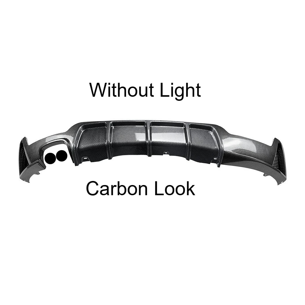 BMW 4 Series F32 F33 F36 Rear Bumper Lip Diffuser - M Sport