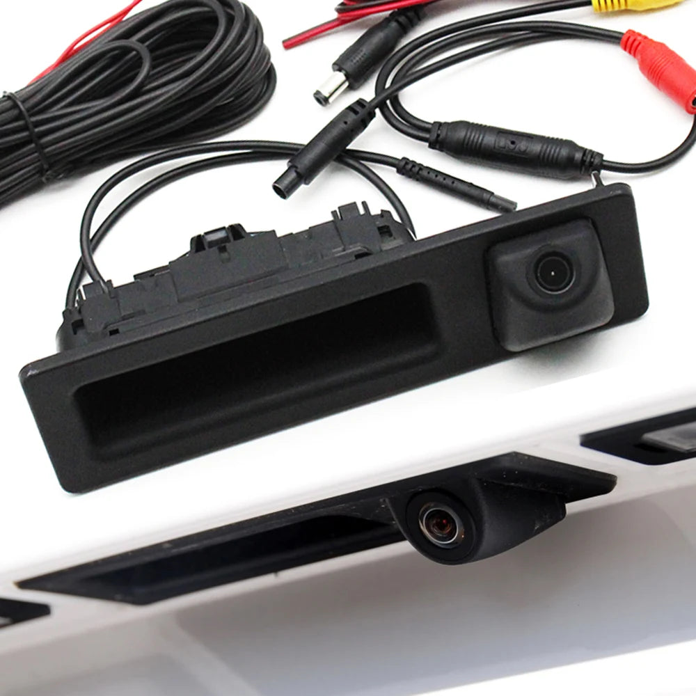 Replacement BMW Boot Lock Switch with Reverse Camera – Black