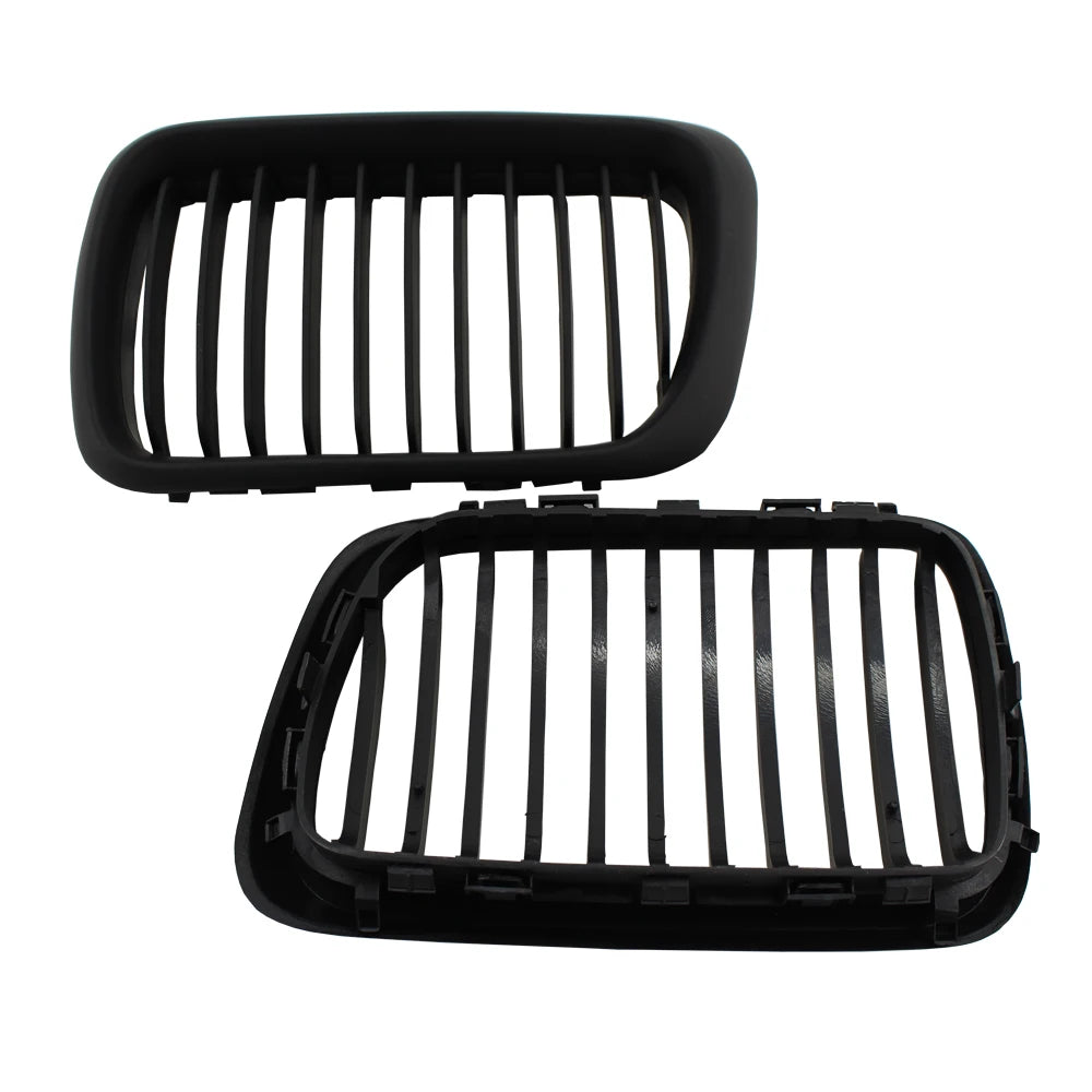Front Kidney Grille Set – BMW E36 3 Series 1997–1999 | Gloss & Matte Black