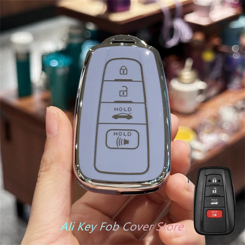 Toyota Key Fob Cover – Tpu Case Protects From Scratches