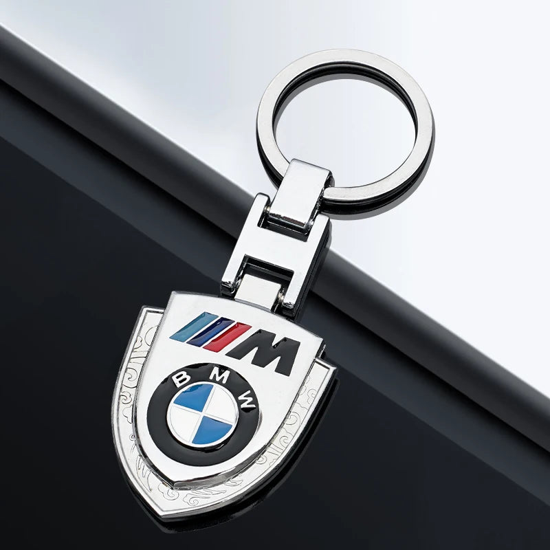BMW M Series Solid Metal Keyring – Precision Crafted Badge Emblem