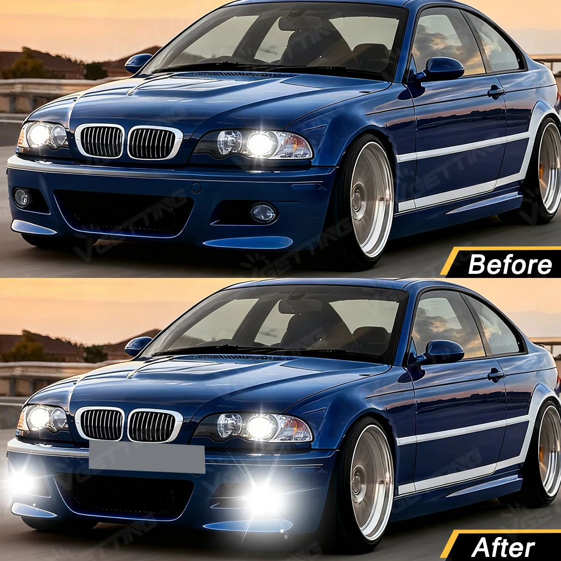 BMW LED Fog Light Assembly For E46 M3 And E39 M5