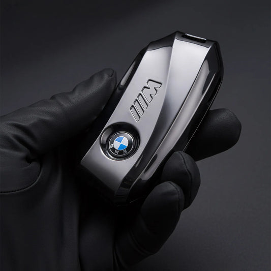 BMW G & I Chassis Key Fob Shell | Zinc Alloy | Space Silver & Darth Vader