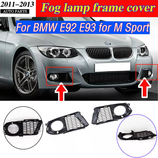 BMW Fog Light Mesh Frame Grille for E92 E93 M Sport 2011-2013