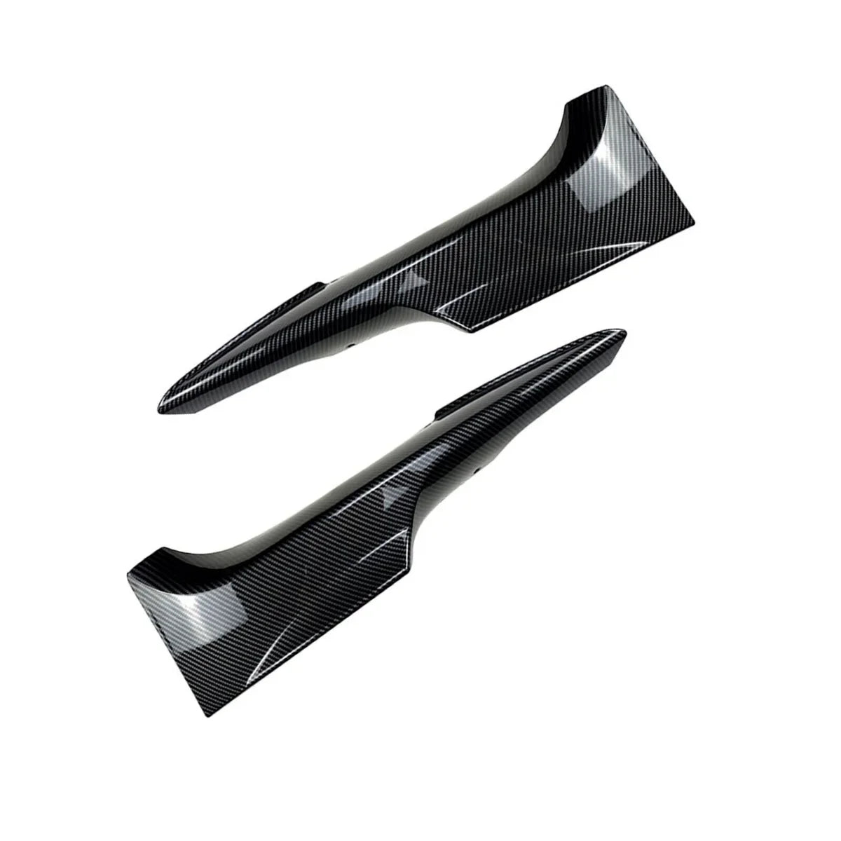 BMW 3 Series E92 E93 Front Bumper Lip Splitters - ABS Pair