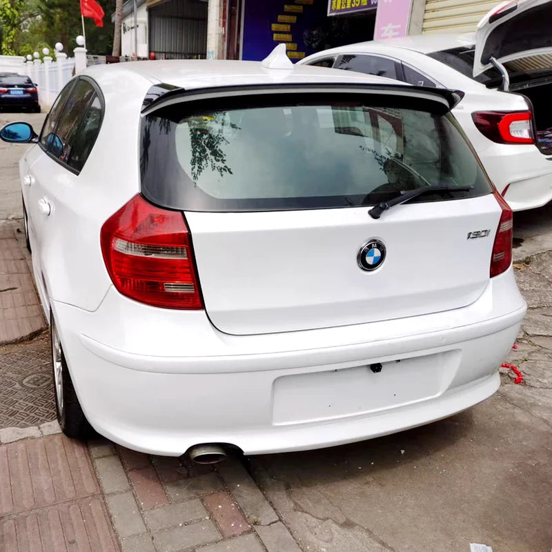 Bmw 1 Series Roof Spoiler – Carbon Fibre Abs Construction