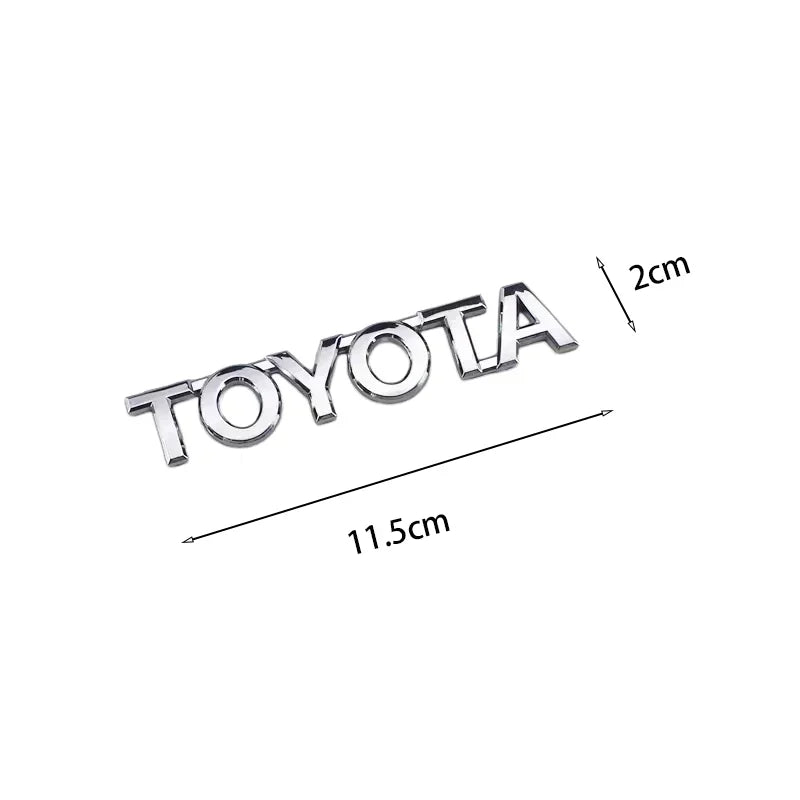 Toyota 3D Rear Boot Emblem For Multiple Models