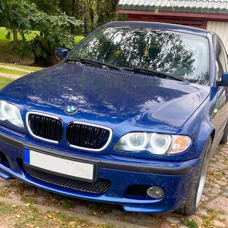 BMW Led Racing Grille Double Line For E46 3 Series