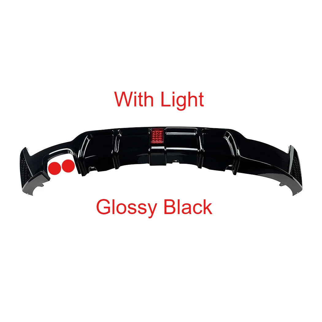 BMW 4 Series F32 F33 F36 Rear Bumper Lip Diffuser - M Sport