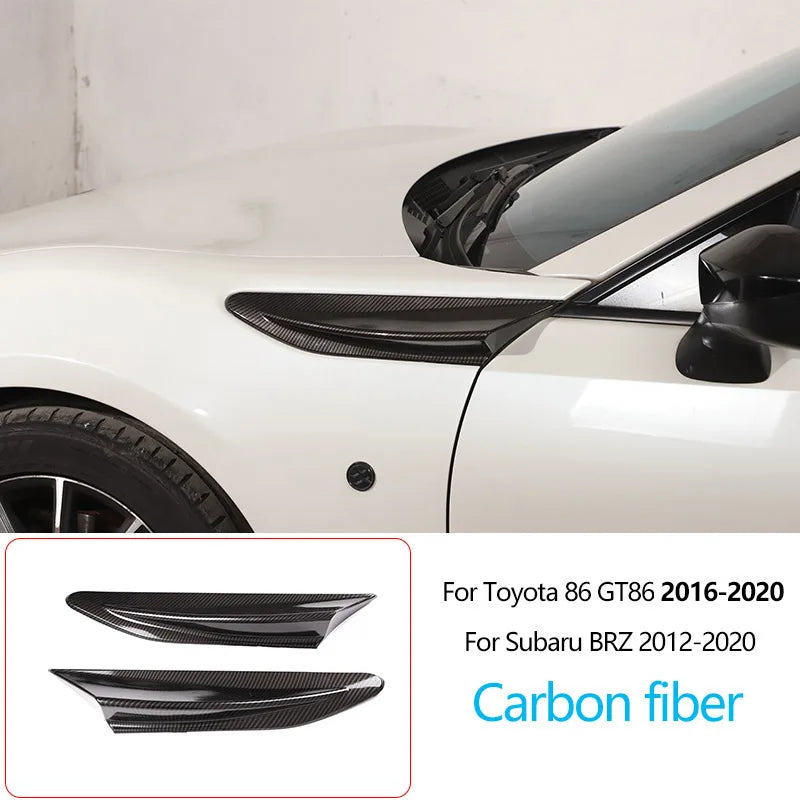 Owntycar ABS Carbon Fiber Shift Armrest Panel for Subaru BRZ and Toyota 86