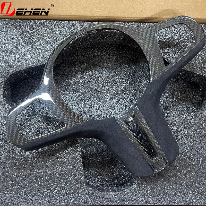 BMW G20 G30 G80 G82 Steering Wheel Trim - Carbon Fibre Finish