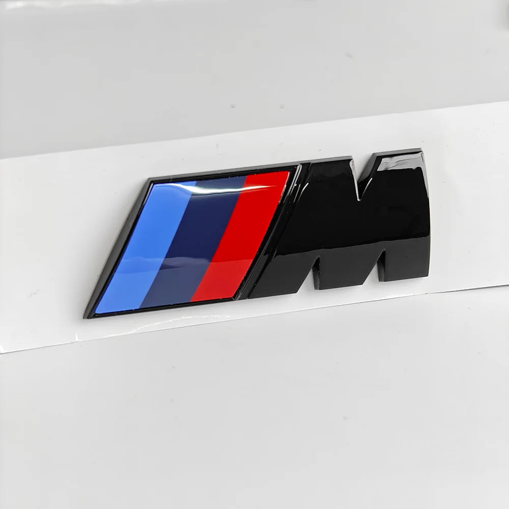 BMW M Logo Fender & Trunk Badge Emblem | Single or Pair | Multiple Sizes & Colours
